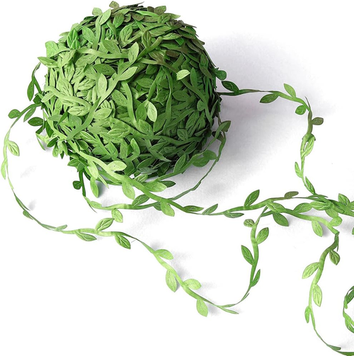 Artificial Greenery Eucalyptus Vine, 252Ft Plants Fake Hanging Green Leaves Jung